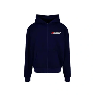 Image of LOTTO Men&#039;s Hooded Sweatshirt, Blue, M