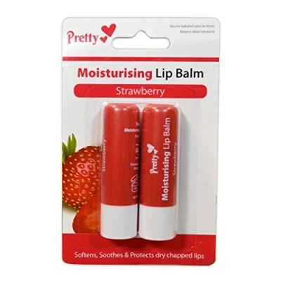 Image of Pretty Moisturising Lip Balm Strawberry