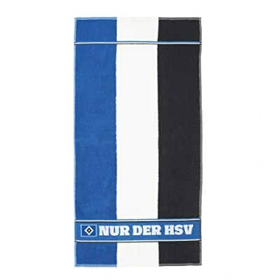 Image of Hamburger SV HSV Towel Block Stripes GOTS