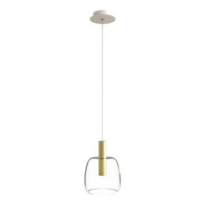 Image of Gazi Dome Ceiling Pendant Light 5W 3000K Clear Glass