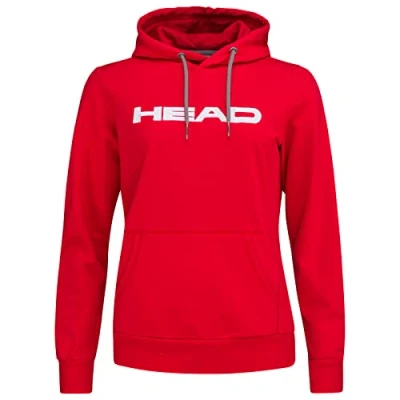 Image of HEAD Women&#039;s Club Rosie Hoodie Hooded Sweatshirt, Red, Large