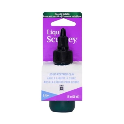 Image of Sculpey Liquid, Emerald Metallic