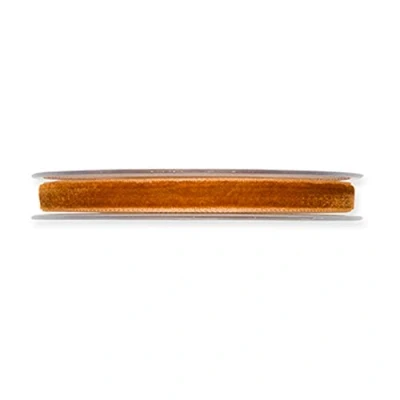 Image of FloristryWarehouse Velvet Fabric Ribbon 10mm x 9m Cognac