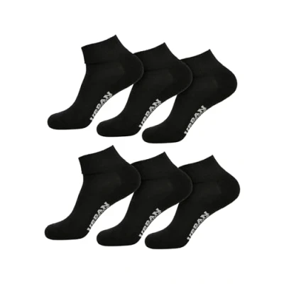 Image of Urban Classics Socken High Sneaker Socks 6 Pack, Black, 35 38