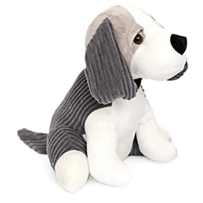 Image of Carousel Home and Gifts Charming Beagle Dog Doorstop Novelty Animal Door Stop Grey