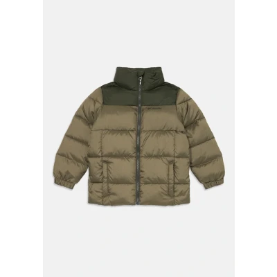 Image of Columbia Youth Boys Puffect 2 Jacket, Puffer Stone Green, Greenscape, XS