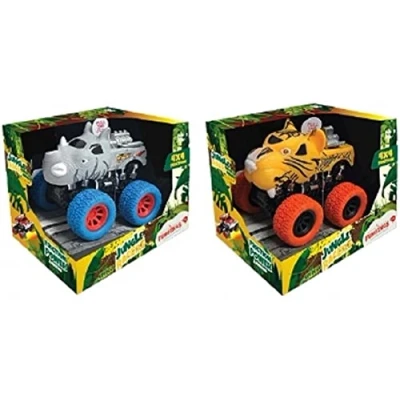 Image of Jungle Racers Safari 4x4 Truck with Sound (Choice of 2)