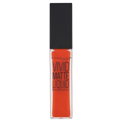 Image of Maybelline LIP CS Vivid Matte 25 Orange Shot