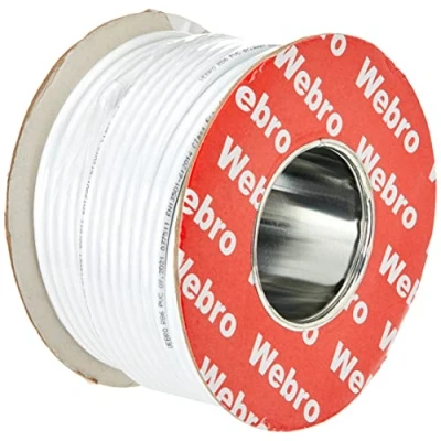 Image of Webro 8819 50m RG6 Aerial and Satellites Coaxial Coax Cable, White