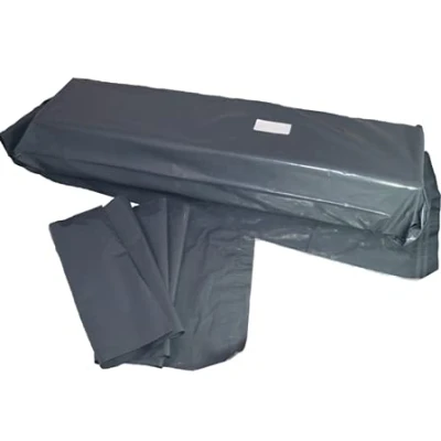 Image of 100 x Strong Long Grey Postal Poly Mailing Bags 12&quot; 36&quot; 300x900mm