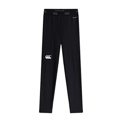 Image of Canterbury Kid&#039;s Thermoreg Compression Leggings, Thermal Baselayer, Black, MB