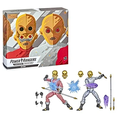 Image of Hasbro Rangers Lightning Collection Action Figures 2 Pack 2021 Zeo Cogs Exclusive, F29765L0, Multicoloured