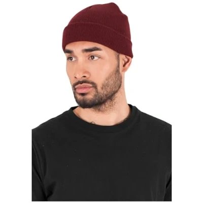 Image of Flexfit Yupoong Heavyweight Beanie, Women&#039;s, Size: One Size, Maroon