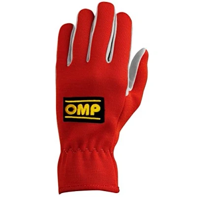 Image of OMP OMPIB/702/R/L Gloves, Red, Size L