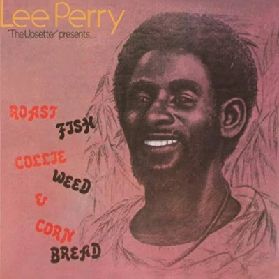 Image of Lee Perry Roast Fish Collie Weed &amp; Corn Bread Orange vinyl 2021 USA LP MOVLP2898