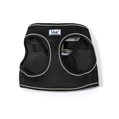 Image of Ancol Viva Step in Comfort Harness Black .Small/Medium To Fit 41 47cm