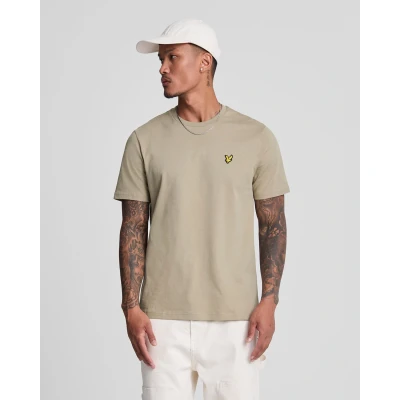 Image of Lyle &amp; Scott Mens Logo T Shirt Sage Unif XL