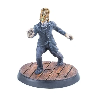 Image of Modiphius Entertainment Fallout Wasteland Warfare Survivors: Lorenzo Cabot Miniatures Unpainted