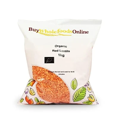 Image of Organic Red Lentils 1kg (BWFO)
