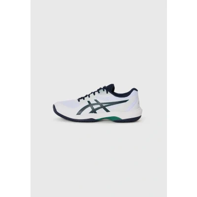 Image of Asics GAME FF Multicourt tennis shoes, Men&#039;s, Size: 8, White/black shoes