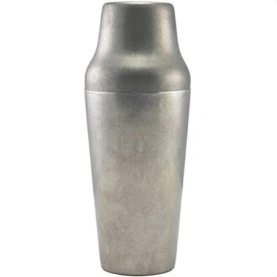 Image of Vintage Parisian Cocktail Shaker 24.5oz / 700ml Genware Barware, Two Piece Shaker, Tools