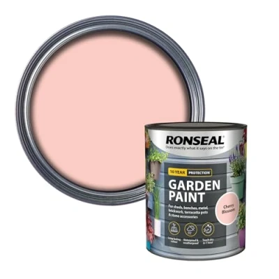 Image of Ronseal Garden Paint Cherry Blossom 750ml