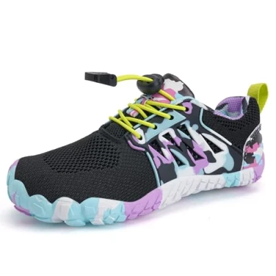 Image of Water Shoes Barefoot Kids Boys Toddlers Aqua Swimming Wet Reef for Beach Pool Sport Non Slip Quick Drying（MCBlack 31）
