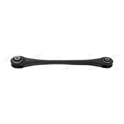 Image of 4M0501529N, 4M0501529Q, 80A501529A Suspension Arm MOOG AU TC 15675 with rubber mount Rear, Rear Axle Left, Lower Semi Trailing Sheet Steel