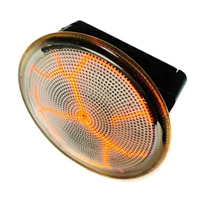 Image of Mini Pocket Plasma Disk Sensor Lighting Plate Home Disco Party Decor (red)