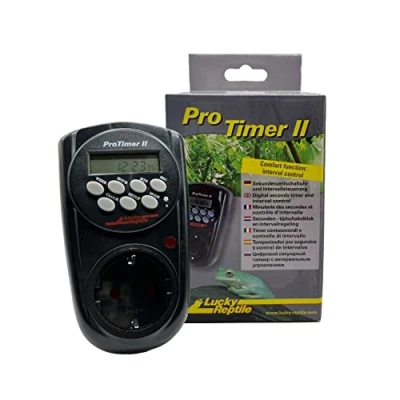 Image of Lucky Reptile PRO II, Second Timer with Interval Control, Black