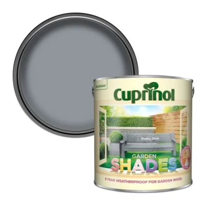 Image of Cuprinol 5232386 CUPGSDG25L 2.5 Litre Garden Shades Dusky Gem