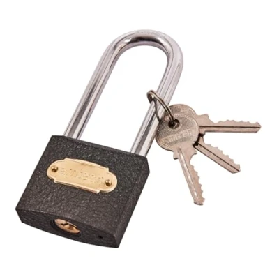Image of Amtech T0700C 50mm Long Shackle Iron Padlock