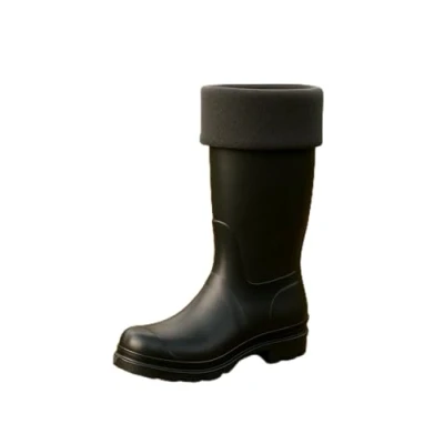 Image of Sock Tec Mens Fleece Wellie Socks Adult Welly Wellington Boot Thermal Liners Warm Outdoor One Size 6 11 (Grey)