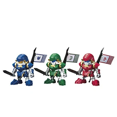 Image of Bandai Gundam Sangoku Soketsuden Bug &amp; Bu DUI Bing SD Model Kit