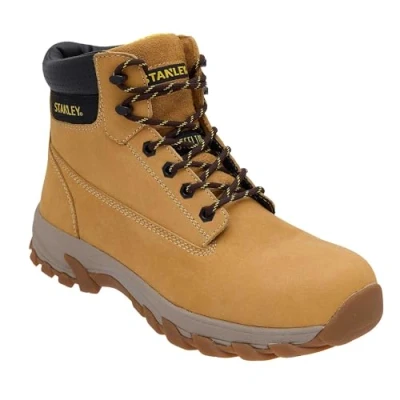 Image of Stanley Breaker Men&#039;s Buffalo Leather, Steel Safety Toe, Slip Resistant Work Boot
