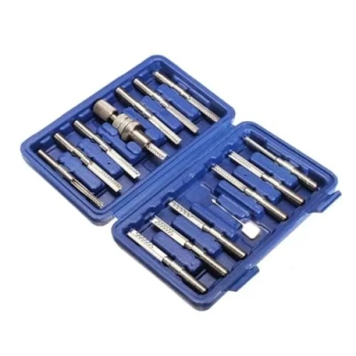 Image of 14 Piece Bump Key Lock Pick Set Open Tool for Civil Door AB Kaba Lock, Hammer, Professional Locksmith Tools