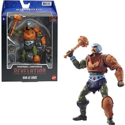 Image of Masters of the Universe Masterverse Collection, 7 in MOTU Battle Figures for Storytelling Play and Display, Gift Kids Age 6 Older Adult Collectors