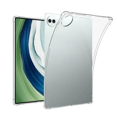 Image of QINOUK Clear Case for Huawei MatePad Pro 13.2, [Airbag Protection] Ultra thin HD Clear, Soft TPU Shockproof Protective 13.2 Transparent