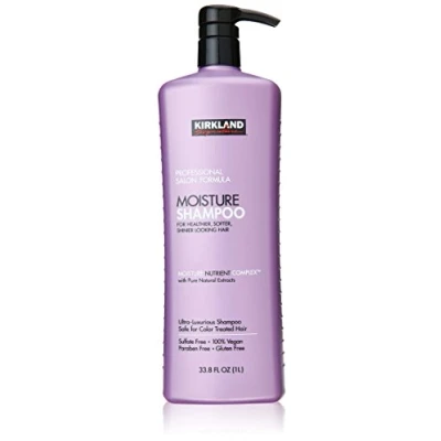 Image of Kirkland Signature Professional Salon Formula Moisture Shampoo 33.8 Ounce Bottle