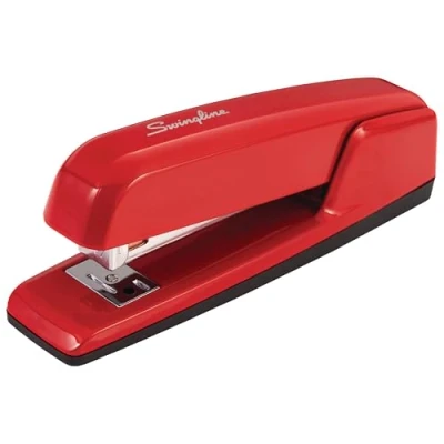 Image of Swingline Stapler, 30 Sheet Capacity, 747 Business Jam Free, Metal, Rio Red (74736)