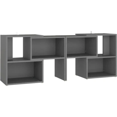 Image of vidaXL TV Cabinet Grey 104x30x52 cm Engineered Wood