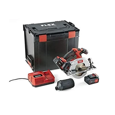 Image of Flex Power Tools CS 62 18.0 EC Circular Saw 165mm 18V 2 x 5.0Ah Li ion