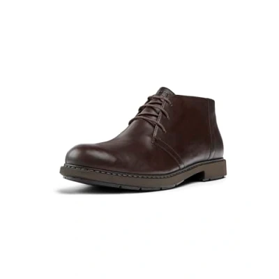 Image of Camper Men&#039;s Neuman K300171 Ankle Boots, Dark Brown, 5.5 UK