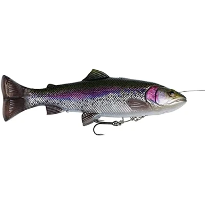 Image of Savage Gear 4D Line Thru Pulse Tail Trout (16cm 51g SS, Rainbow Trout)