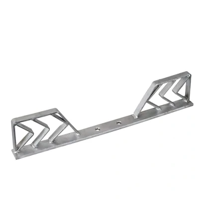 Image of Doblit Van Rear Step Fast Fit Tow Bar 750x150mm BZP Heavy Duty Bolt On Pickup/4x4 Bumper Protector