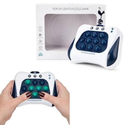 Image of Tottenham Hotspur FC Officially Licensed Pop It Electric: Up Lights Puzzle Game. Perfect for any fan of the Spurs. Ideal Kids Toy Gift Bubble Sensory, Electronic Smart Antistress Fidget
