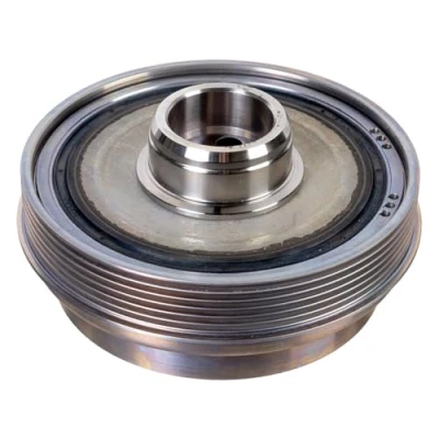 Image of 007925778, 008579927, 11237102446, 11237925778, 11238579927 crankshaft Pulley FEBI BILSTEIN 174292 6 PK 153mm 5 for BMW: X1, X2