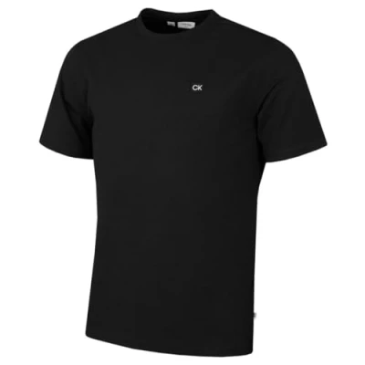 Image of Calvin Klein Mens Campus T Shirt Black L