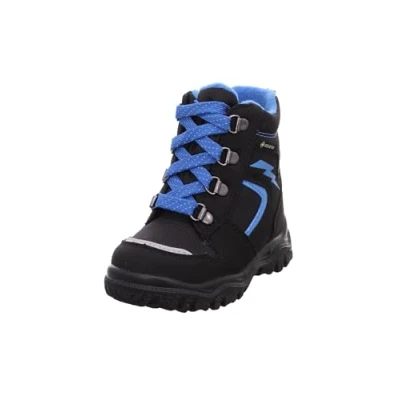Image of Superfit Husky1 Snow Boots, Black/Blue 0010, 4 UK Child