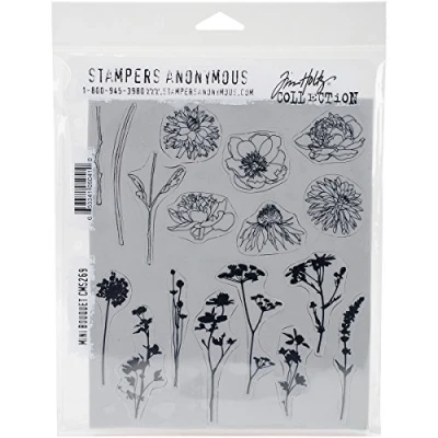Image of Stampers Anonymous CMS269 Tim Holtz Cling Stamps, Multi Colour, 7 x 8.5 Inch
